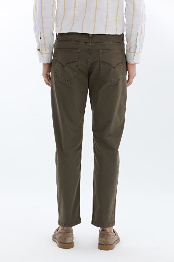 Finesuits Regular Fit Erkek Pantolon 2612203051 Haki Finesuits Regular Fit Erkek Pantolon 2612203051 Haki