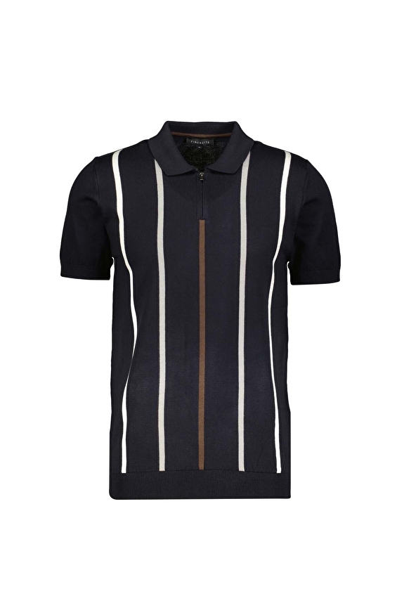 Finesuits Polo Yaka Regular Fit Erkek Tişört 2612202301 Lacivert Finesuits Polo Yaka Regular Fit Erkek Tişört 2612202301 Lacivert