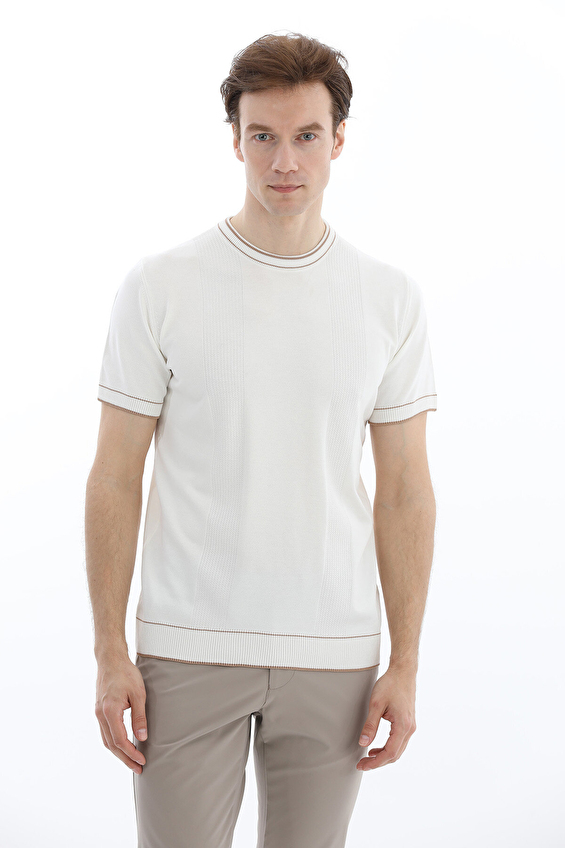 Finesuits Polo Yaka Regular Fit Erkek Tişört 2612202305 Beyaz Finesuits Polo Yaka Regular Fit Erkek Tişört 2612202305 Beyaz