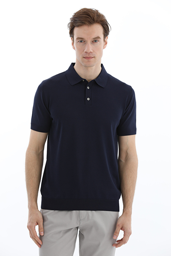 Finesuits Polo Yaka Regular Fit Erkek Tişört 2612202309 Lacivert Finesuits Polo Yaka Regular Fit Erkek Tişört 2612202309 Lacivert