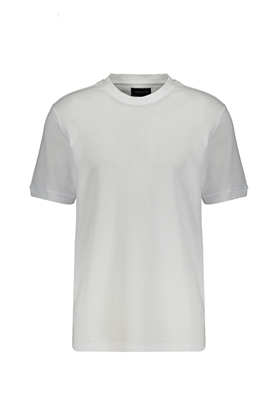 Finesuits Regular Fit O YAKA Erkek Tişört 2612202101 Beyaz Finesuits Regular Fit O YAKA Erkek Tişört 2612202101 Beyaz