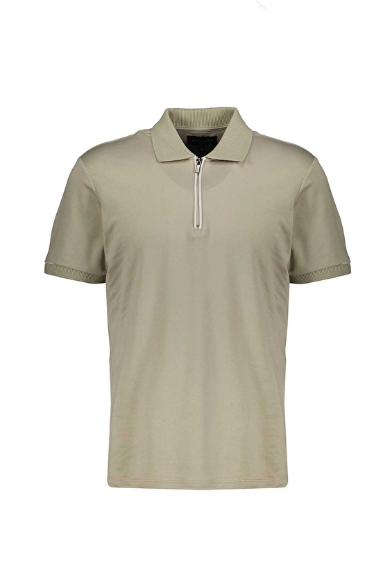Finesuits Regular Fit Polo Fermuarlı Yaka Erkek Tişört 2612202106 Vizon Finesuits Regular Fit Polo Fermuarlı Yaka Erkek Tişört 2612202106 Vizon