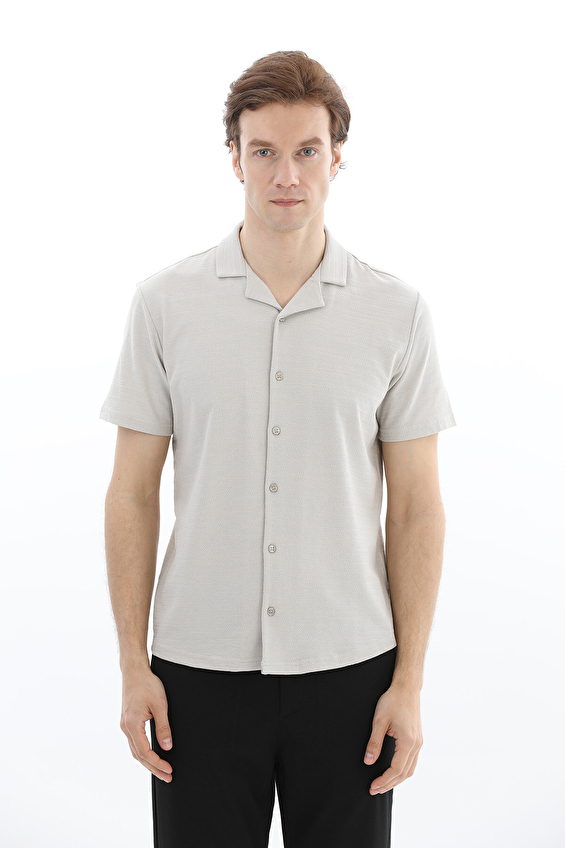 Finesuits Regular Fit Erkek Gömlek 2612202115 Gri Finesuits Regular Fit Erkek Gömlek 2612202115 Gri