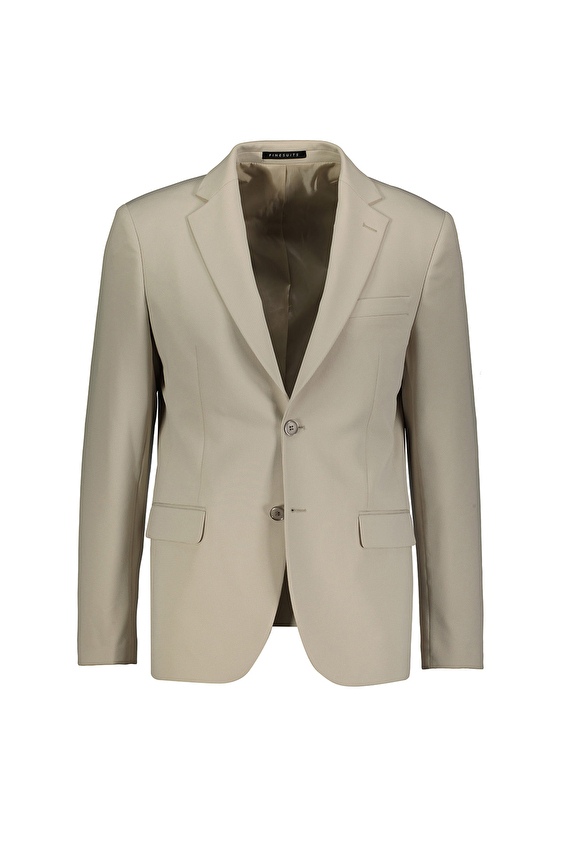 Finesuits Mono Yaka Modern Fit Erkek Ceket 2612105040 Bej Finesuits Mono Yaka Modern Fit Erkek Ceket 2612105040 Bej