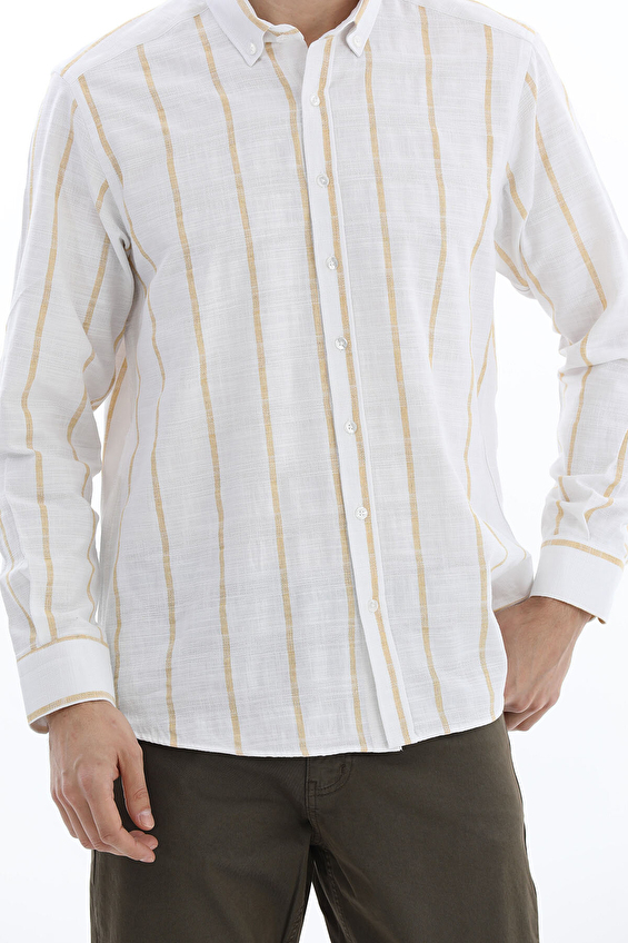 Finesuits Erkek Gömlek 2612103152 Bej Finesuits Erkek Gömlek 2612103152 Bej