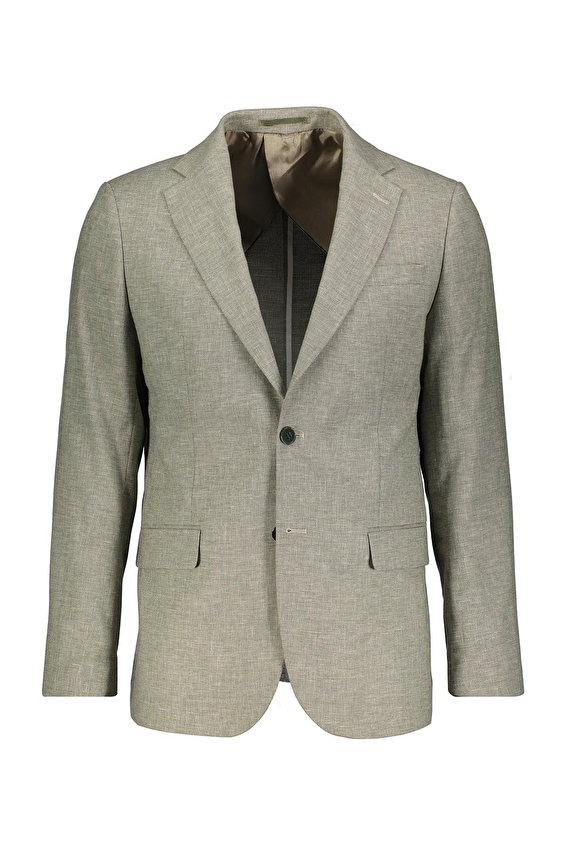 Finesuits Mono Yaka Modern Fit Erkek Ceket 2612105033 Yeşil Finesuits Mono Yaka Modern Fit Erkek Ceket 2612105033 Yeşil