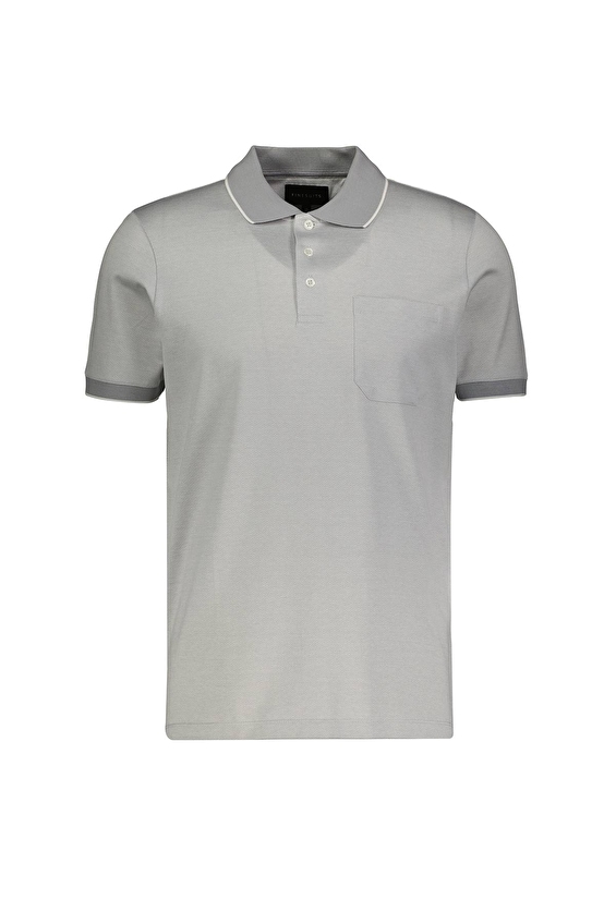 Finesuits Merserize Polo Yaka Regular Fit Erkek Tişört 2612202403 Gri Finesuits Merserize Polo Yaka Regular Fit Erkek Tişört 2612202403 Gri