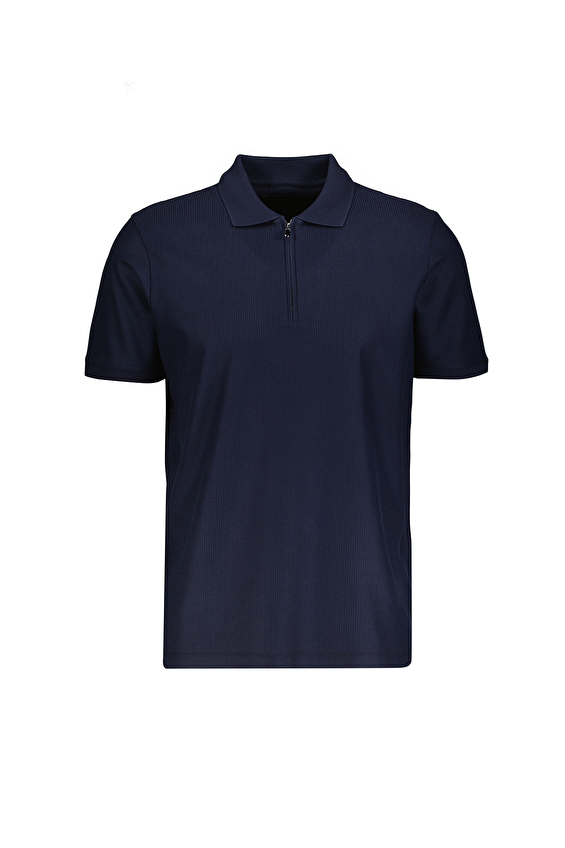 Finesuits Merserize Regular Fit Fermuarlı Polo Yaka Erkek Tişört 2612202405 Lacivert Finesuits Merserize Regular Fit Fermuarlı Polo Yaka Erkek Tişört 2612202405 Lacivert