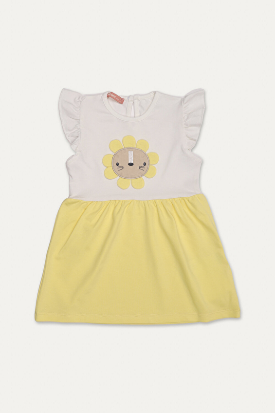 Funfair Regular Fit Bisiklet Yaka Kız Çocuk Bebek Elbise 2516310001 A Sarı Funfair Regular Fit Bisiklet Yaka Kız Çocuk Bebek Elbise 2516310001 A Sarı