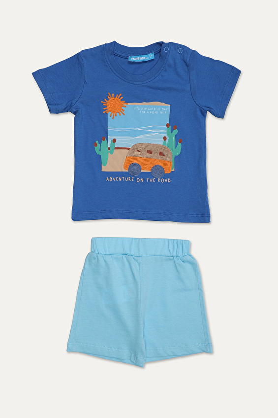 Funfair Regular Fit Bisiklet Yaka Erkek Çocuk Bebek Takımı 2516113006 E Saks Funfair Regular Fit Bisiklet Yaka Erkek Çocuk Bebek Takımı 2516113006 E Saks