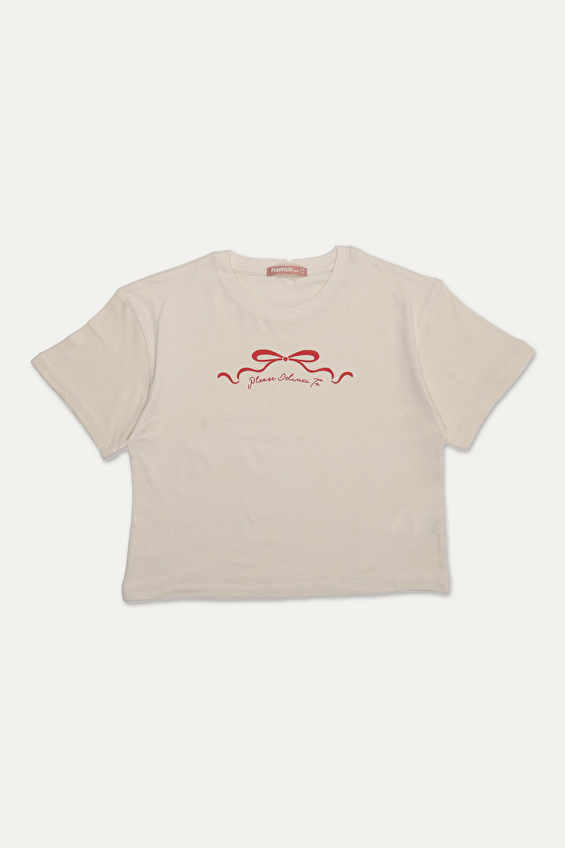 Funfair Kız Çocuk Crop Tişört 2516316007.C.M0566 Funfair Kız Çocuk Crop Tişört 2516316007.C.M0566