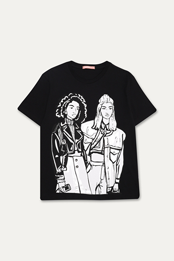 Funfair Kız Çocuk Oversize Tişört 2516316055.M0555 Funfair Kız Çocuk Oversize Tişört 2516316055.M0555