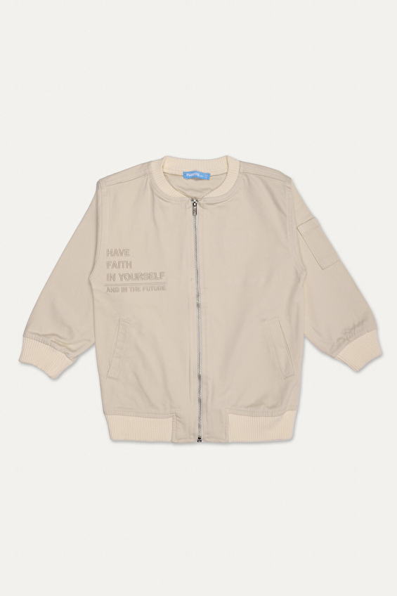 Funfair Erkek Çocuk Gabardin Ceket 2516201003 G B M7738 Krem Funfair Erkek Çocuk Gabardin Ceket 2516201003 G B M7738 Krem