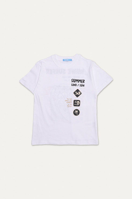 Funfair Erkek Çocuk Baskılı Tişört 2516210054.K.M7689 Funfair Erkek Çocuk Baskılı Tişört 2516210054.K.M7689