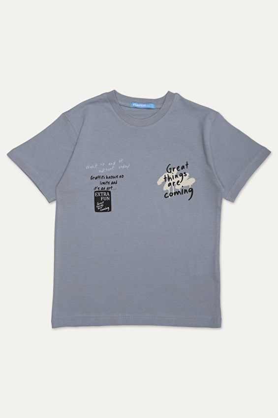 Funfair Erkek Çocuk Baskılı Tişört 2516210055.K.M7681 Funfair Erkek Çocuk Baskılı Tişört 2516210055.K.M7681