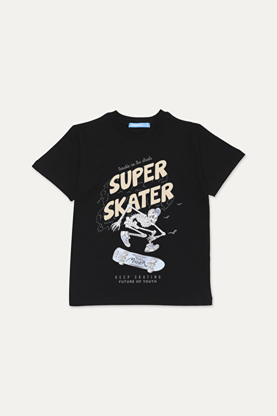 Funfair Erkek Çocuk Baskılı Tişört 2516210052.K.M7678 Funfair Erkek Çocuk Baskılı Tişört 2516210052.K.M7678