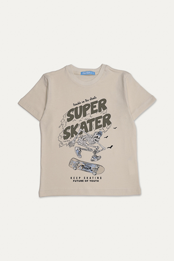 Funfair Erkek Çocuk Baskılı Tişört 2516210052.K.M7678 Funfair Erkek Çocuk Baskılı Tişört 2516210052.K.M7678