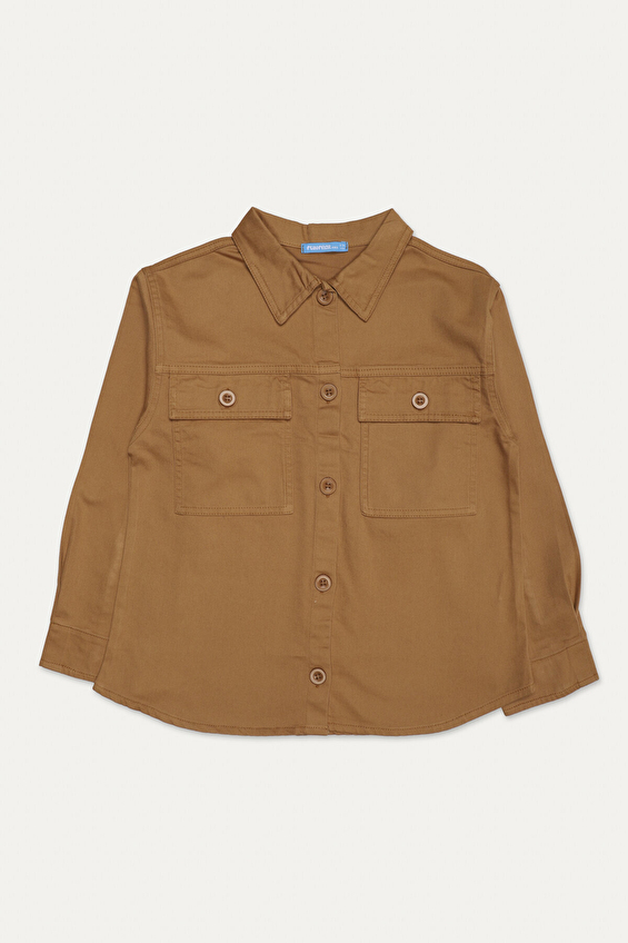 Funfair Erkek Çocuk Gabardin Gömlek Ceket 2516201006 G B M7669 Hardal Funfair Erkek Çocuk Gabardin Gömlek Ceket 2516201006 G B M7669 Hardal