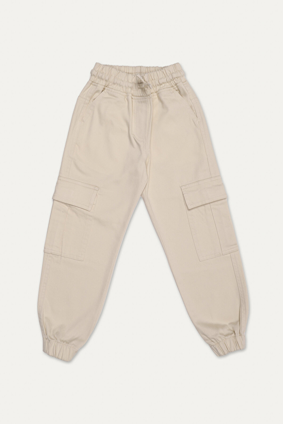 Funfair Erkek Çocuk Kargo Cepli Gabardin Pantolon 2516206002.B.M7659 Funfair Erkek Çocuk Kargo Cepli Gabardin Pantolon 2516206002.B.M7659