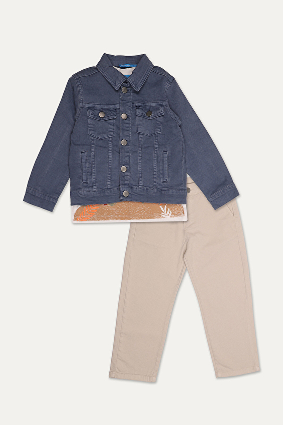 Funfair Erkek Çocuk 3'lü Takım 2516202036 J01023 Indıgo Funfair Erkek Çocuk 3'lü Takım 2516202036 J01023 Indıgo