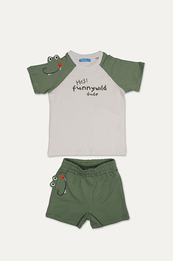 Funfair Erkek Çocuk Takım 2516202053 E Yeşil Funfair Erkek Çocuk Takım 2516202053 E Yeşil