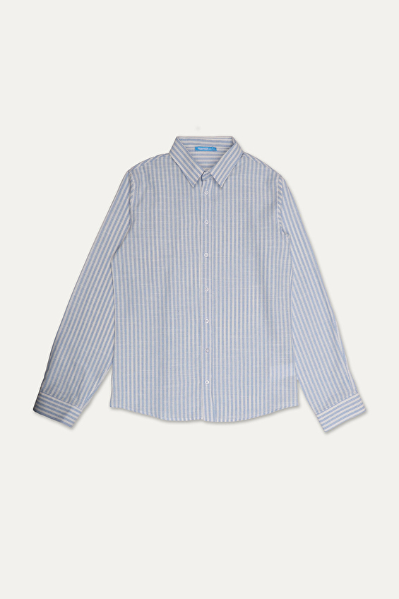 Funfair Erkek Çocuk Gömlek 2516204002 B 2960 Mavi Funfair Erkek Çocuk Gömlek 2516204002 B 2960 Mavi