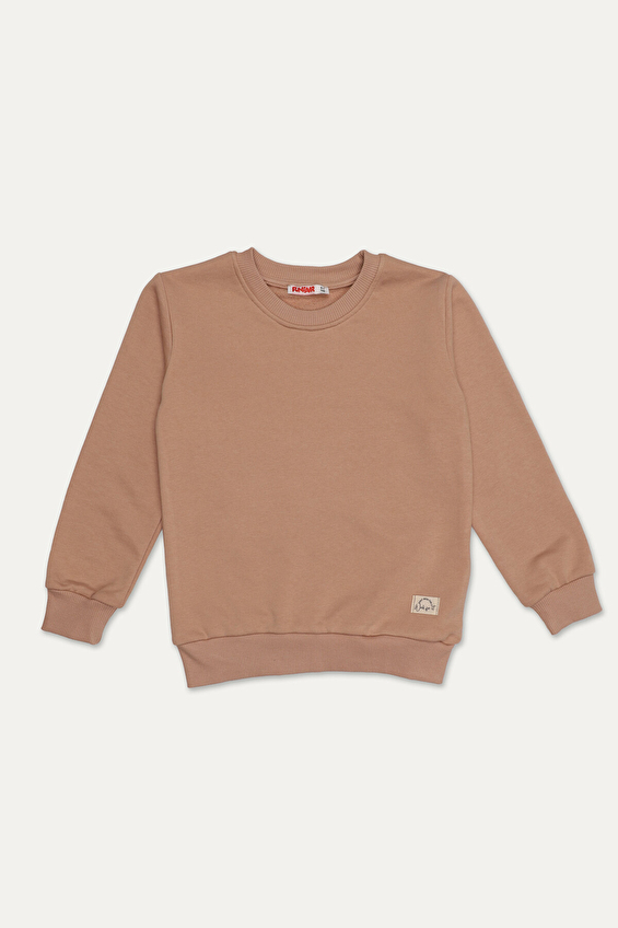 Funfair Regular Fit Bisiklet Yaka 3 İplik Kız Çocuk Basic Sweatshirt 2526325001 B Açık bej Funfair Regular Fit Bisiklet Yaka 3 İplik Kız Çocuk Basic Sweatshirt 2526325001 B Açık bej