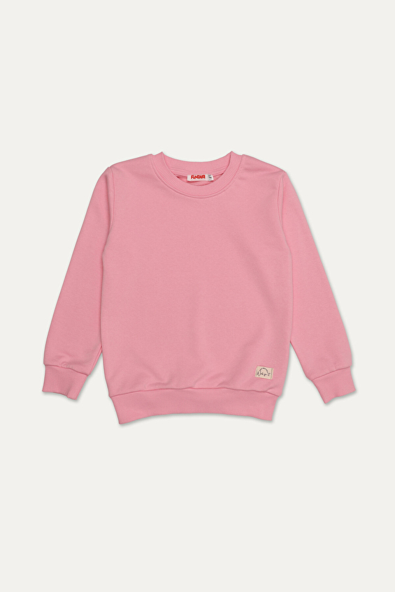 Funfair Regular Fit Bisiklet Yaka 3 İplik Kız Çocuk Basic Sweatshirt 2526325001 B Pembe Funfair Regular Fit Bisiklet Yaka 3 İplik Kız Çocuk Basic Sweatshirt 2526325001 B Pembe