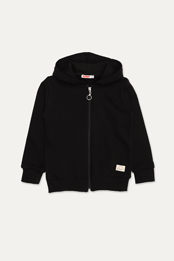 Funfair Regular Fit 3 İplik Fermuarlı Kapüşonlu Kız Çocuk Basic Hırka 2526323001 H Siyah Funfair Regular Fit 3 İplik Fermuarlı Kapüşonlu Kız Çocuk Basic Hırka 2526323001 H Siyah