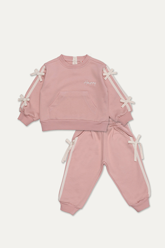 Funfair Regular Fit Lastikli Kapüşonlu Lastikli Bebek Takım 2526113013 K B74011 Pembe Funfair Regular Fit Lastikli Kapüşonlu Lastikli Bebek Takım 2526113013 K B74011 Pembe