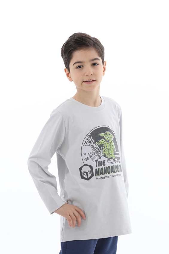 Star-Wars © Disney Funfair Erkek Çocuk Uzun Kollu Tişört 252OZSW-1002 Star-Wars © Disney Funfair Erkek Çocuk Uzun Kollu Tişört 252OZSW-1002