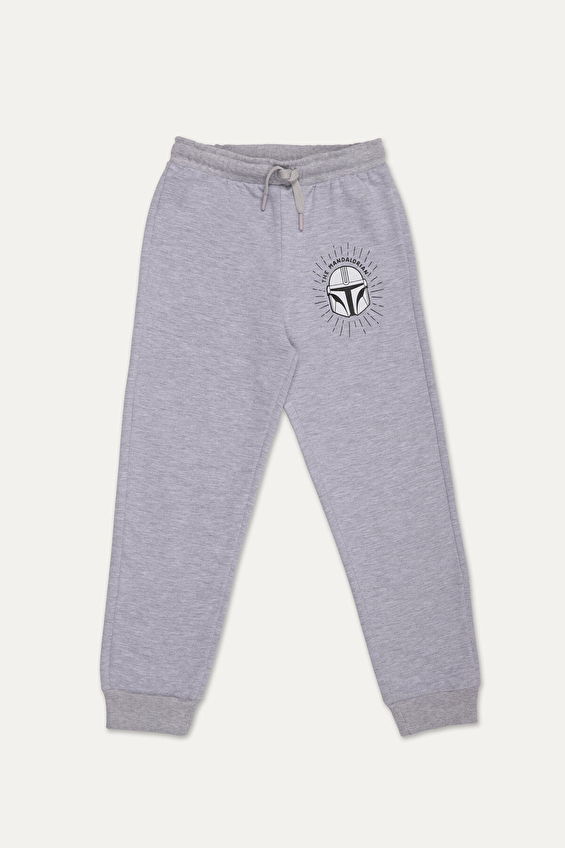 Star Wars Beli Lastikli Regular Fit Ribanalı Paça 2 İplik Erkek Çocuk Eşofman Altı 252OZSW 1006 Gri melanj Star Wars Beli Lastikli Regular Fit Ribanalı Paça 2 İplik Erkek Çocuk Eşofman Altı 252OZSW 1006 Gri melanj