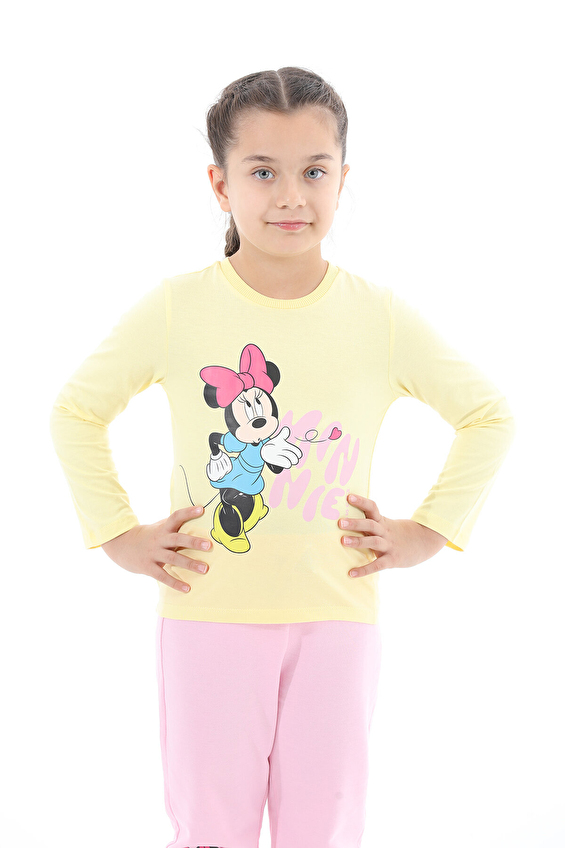 Minnie Mouse © Disney Funfair Kız Çocuk Uzun Kollu Tişört 252OZMN-1001 Minnie Mouse © Disney Funfair Kız Çocuk Uzun Kollu Tişört 252OZMN-1001