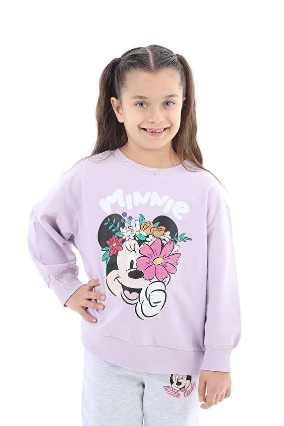 Minnie Mouse © Disney Funfair Kız Çocuk Sweatshirt 252OZMN-1003 Minnie Mouse © Disney Funfair Kız Çocuk Sweatshirt 252OZMN-1003