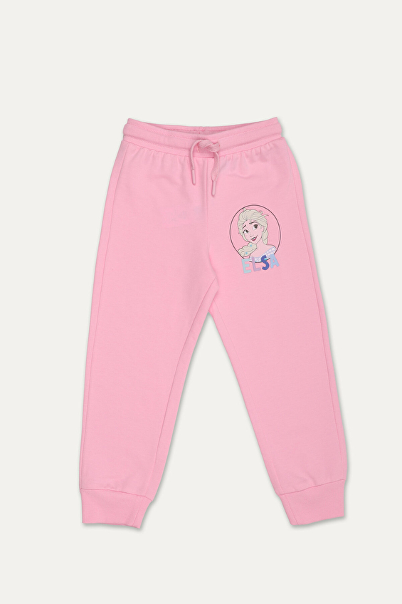 Frozen Beli Lastikli Regular Fit Ribanalı Paça 2 İplik Kız Çocuk Eşofman Altı 252OZFR 1004 Pembe Frozen Beli Lastikli Regular Fit Ribanalı Paça 2 İplik Kız Çocuk Eşofman Altı 252OZFR 1004 Pembe