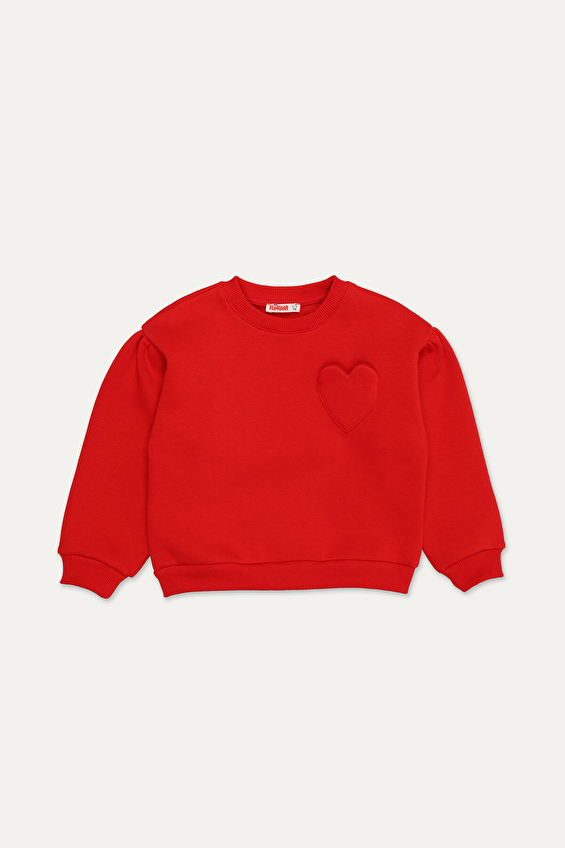 Funfair Bisiklet Yaka Oversize Fit Uzun Kollu 3 İplik Şardonlu Kız Çocuk Sweatshirt 2526325020 4300 Kırmızı Funfair Bisiklet Yaka Oversize Fit Uzun Kollu 3 İplik Şardonlu Kız Çocuk Sweatshirt 2526325020 4300 Kırmızı