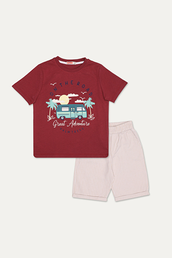 Funfair Erkek Çocuk Takım 2616202011 OZ 26 Bordo Funfair Erkek Çocuk Takım 2616202011 OZ 26 Bordo