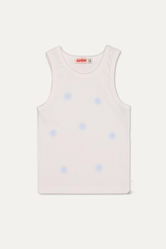 Funfair Kız Çocuk Atlet 2616321001.B.4590 Beyaz Funfair Kız Çocuk Atlet 2616321001.B.4590 Beyaz