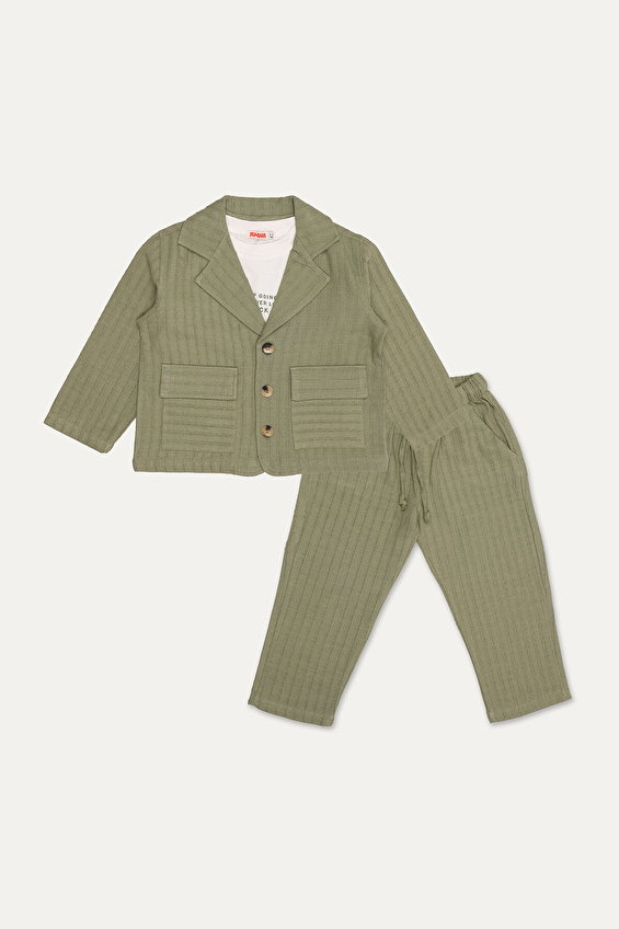 Funfair Erkek Çocuk Takım 2616202017 4385 Haki Funfair Erkek Çocuk Takım 2616202017 4385 Haki