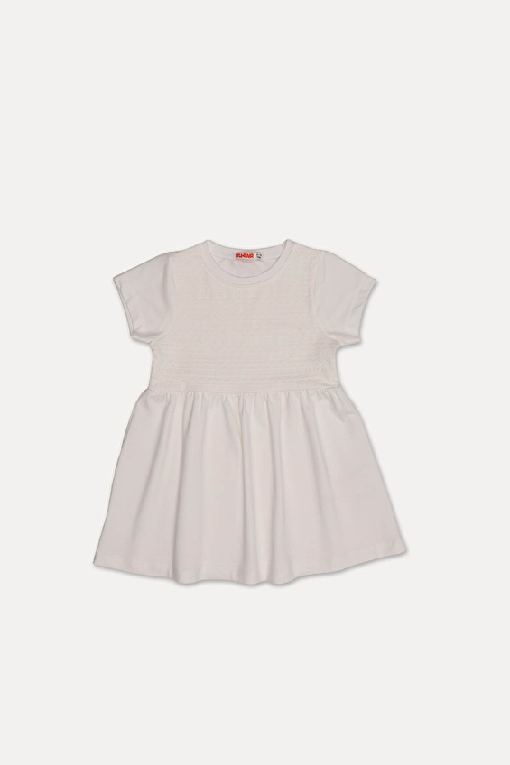 Funfair Kız Çocuk Elbise 2616310010 OE9 Ekru Funfair Kız Çocuk Elbise 2616310010 OE9 Ekru