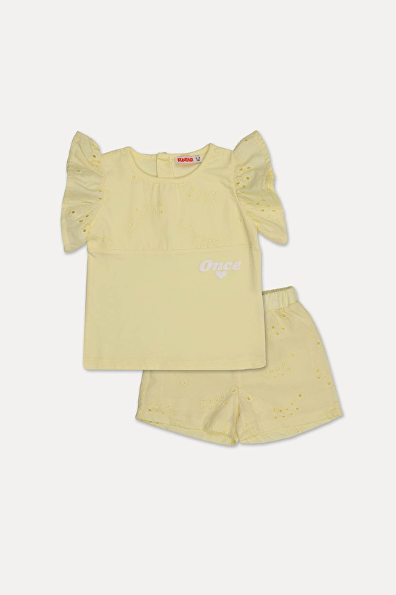 Funfair Kız Çocuk Takım 2616302021 OK1 Sarı Funfair Kız Çocuk Takım 2616302021 OK1 Sarı