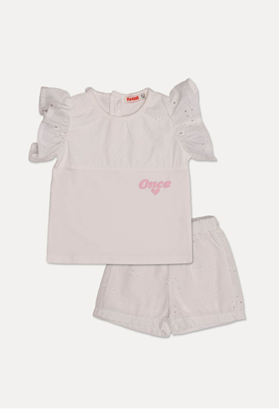 Funfair Kız Çocuk Takım 2616302021 OK1 Ekru Funfair Kız Çocuk Takım 2616302021 OK1 Ekru