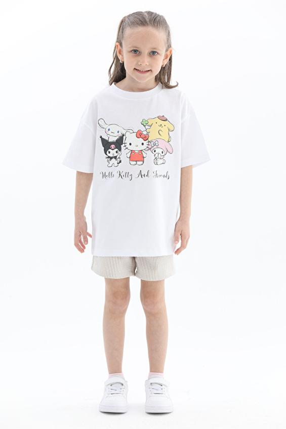 Funfair Kız Çocuk Kuromi © Sanrıo Tişört 261OZKR-1001 Beyaz Funfair Kız Çocuk Kuromi © Sanrıo Tişört 261OZKR-1001 Beyaz
