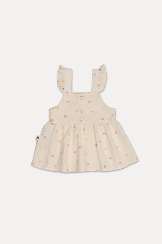 Funfair Bebek Elbise 2616115001 K 8058 Ekru Funfair Bebek Elbise 2616115001 K 8058 Ekru