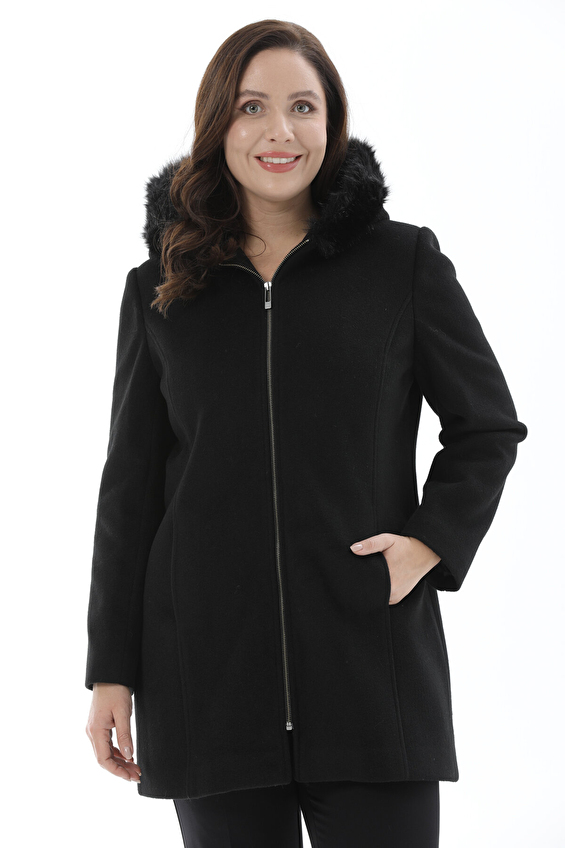 Shefame Kadın Mont 2524BK109009 Siyah Shefame Kadın Mont 2524BK109009 Siyah