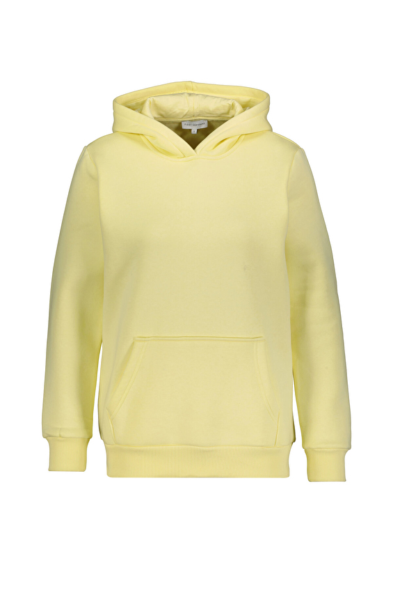 First Company Kadın Sweatshirt 2524BS130132 Sarı First Company Kadın Sweatshirt 2524BS130132 Sarı