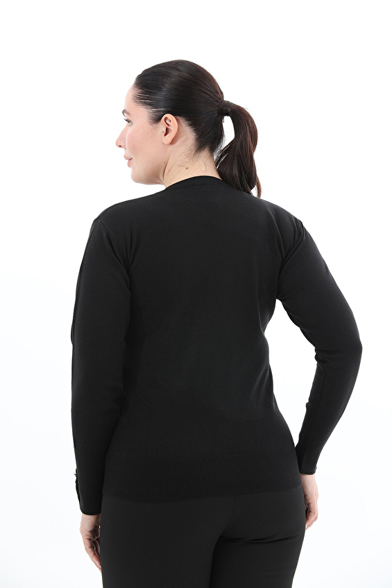 Shefame Kadın Kazak 2524BK110006 Siyah Shefame Kadın Kazak 2524BK110006 Siyah