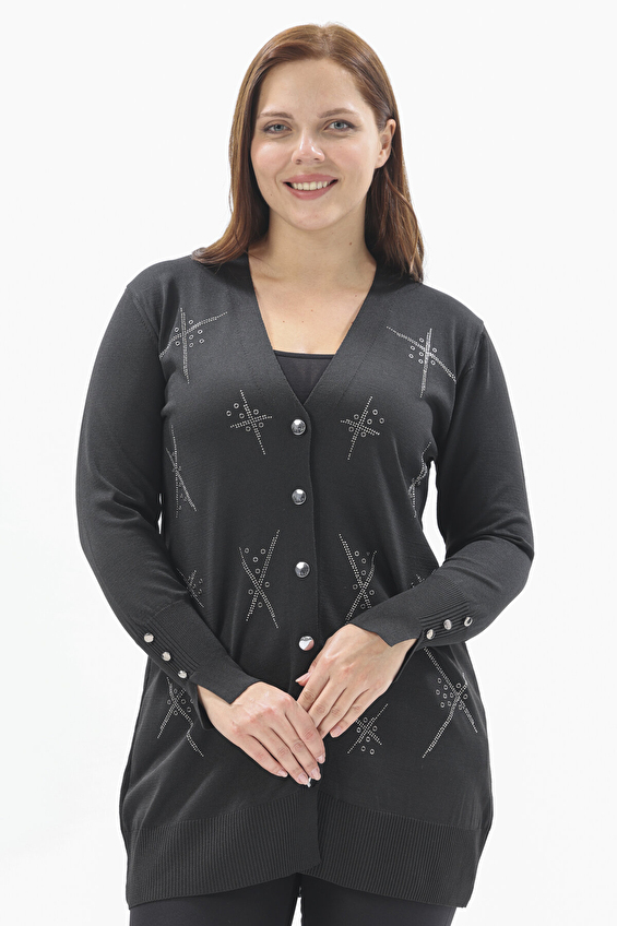 Shefame Kadın Spor Ceket 2524BK102009 Siyah Shefame Kadın Spor Ceket 2524BK102009 Siyah