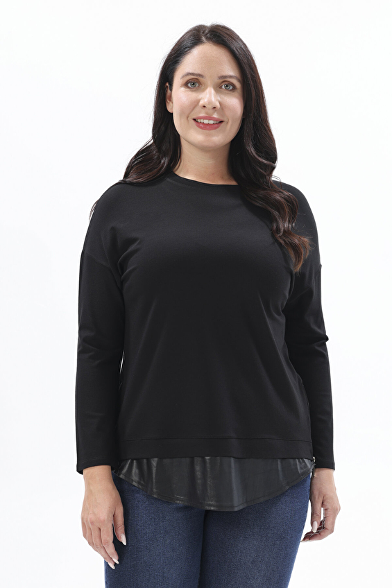 Shefame Kadın Bluz 2524BK103316 Siyah Shefame Kadın Bluz 2524BK103316 Siyah