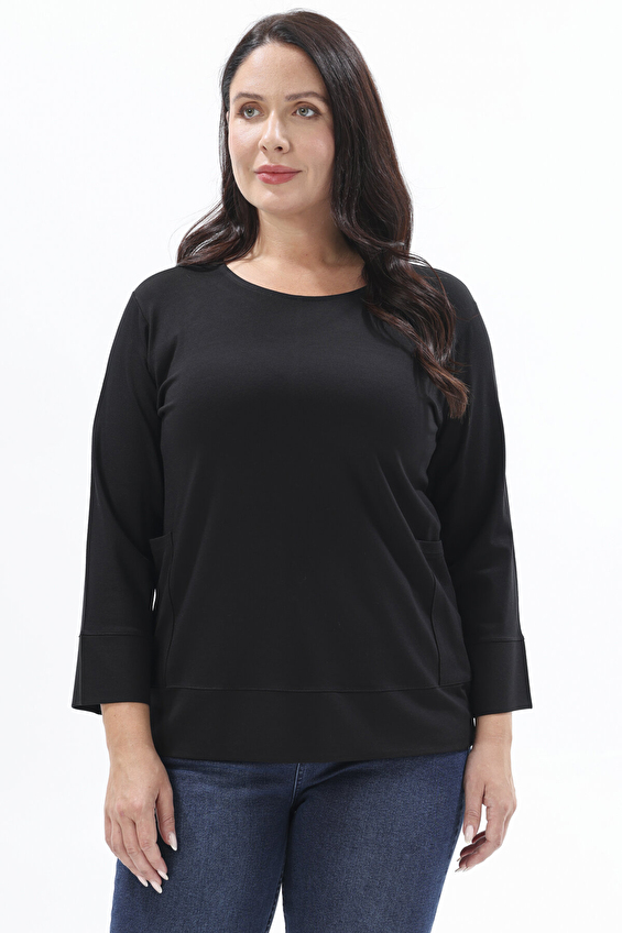 Shefame Kadın Bluz 2524BK103307 Siyah Shefame Kadın Bluz 2524BK103307 Siyah